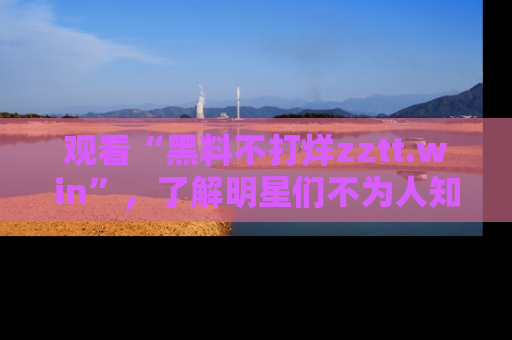 观看“黑料不打烊zztt.win”，了解明星们不为人知的黑料内幕