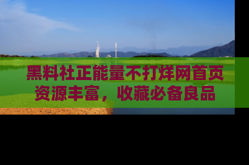 黑料社正能量不打烊网首页资源丰富，收藏必备良品