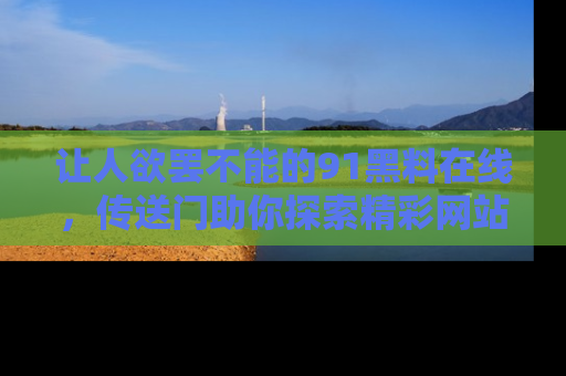 让人欲罢不能的91黑料在线，传送门助你探索精彩网站内幕！