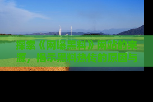 探索《网曝黑料》网站的来源,揭示黑料热传的原因与影响