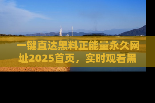 一键直达黑料正能量永久网址2025首页，实时观看黑料大汇总